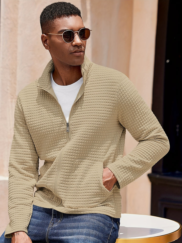 Heinrich | Sportliche Zip-Jacke mit Struktur