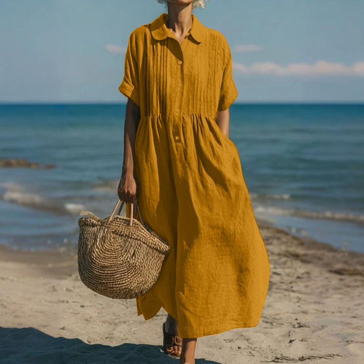 Romy | Luftiges Sommer-Hemdblusenkleid