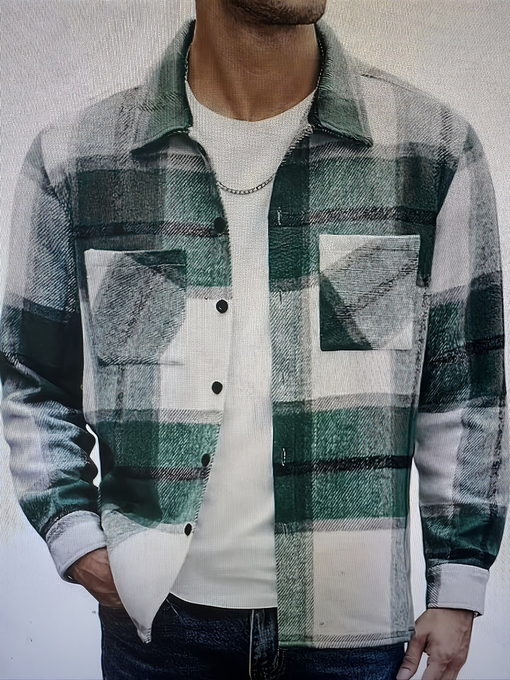 Reinald | Karierte Hemdjacke
