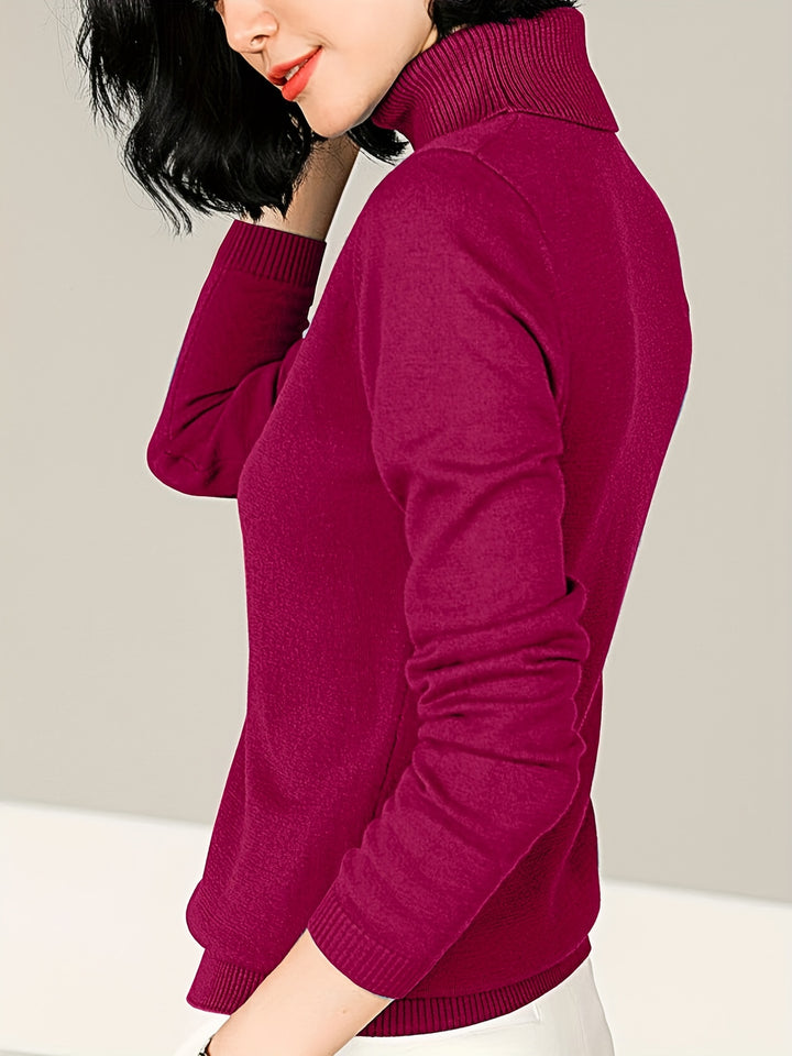 Hertha | Femininer Rollkragenpullover
