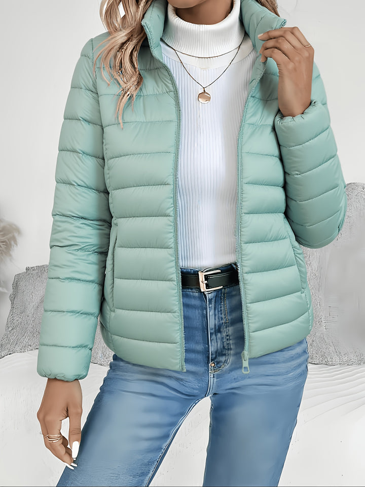 Melanie | Leichte Steppjacke mit Stehkragen
