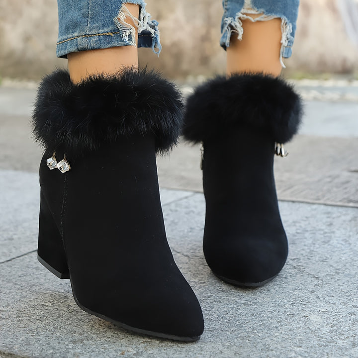 Gesine | Elegante Stiefeletten mit Blockabsatz