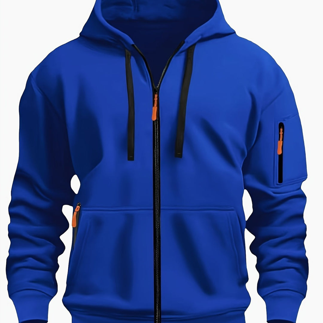 Hagen | Sportliche Kapuzenjacke mit Reißverschluss
