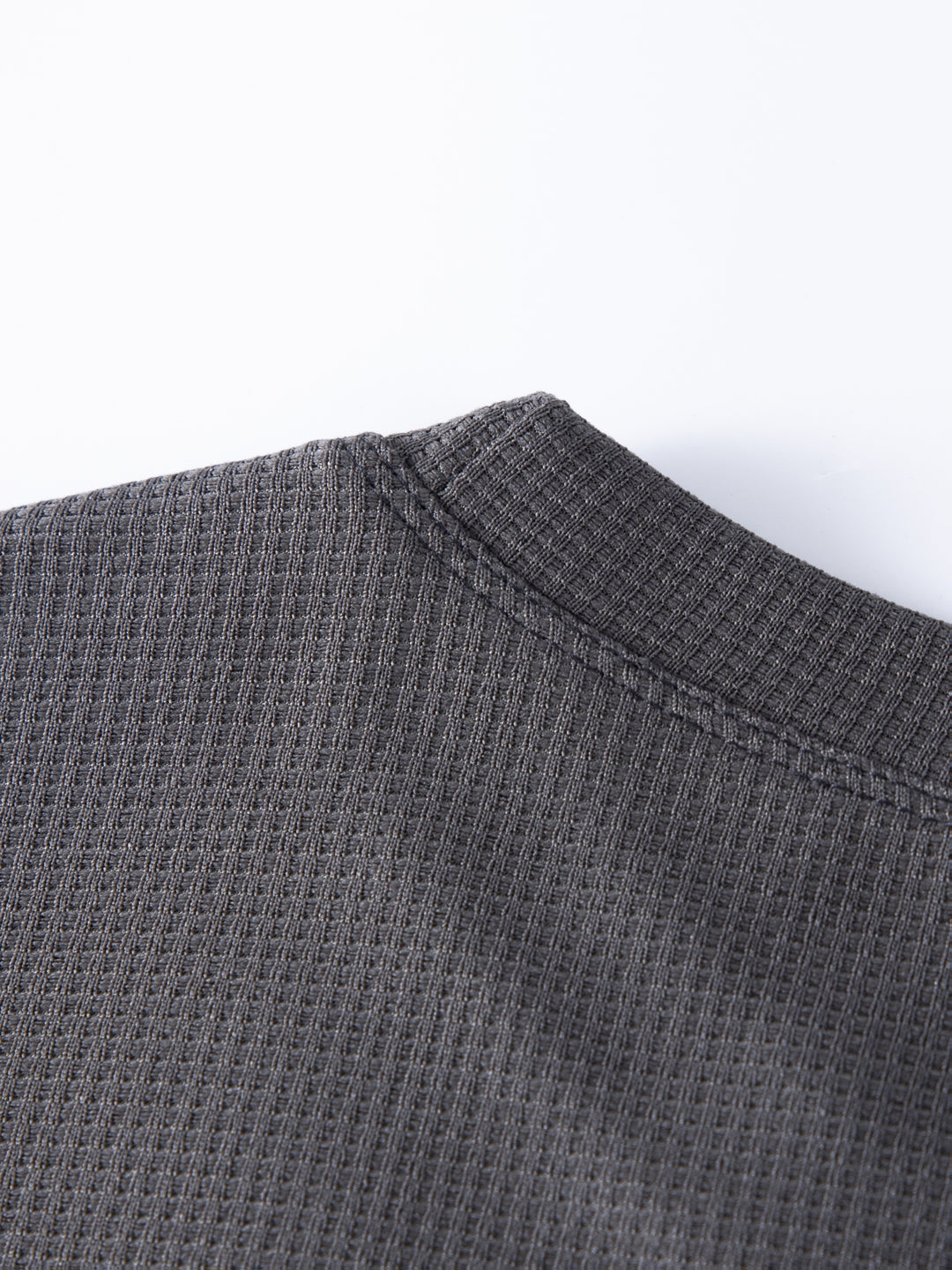 Kai | Strukturiertes Langarmshirt mit Waffelmuster
