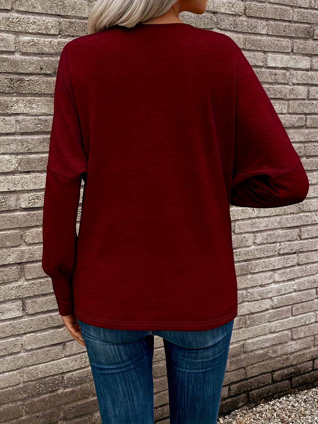 Ute | Lässiges Langarmshirt