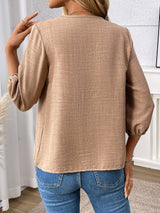 Hilda | Elegante Bluse mit Dreiviertelärmeln