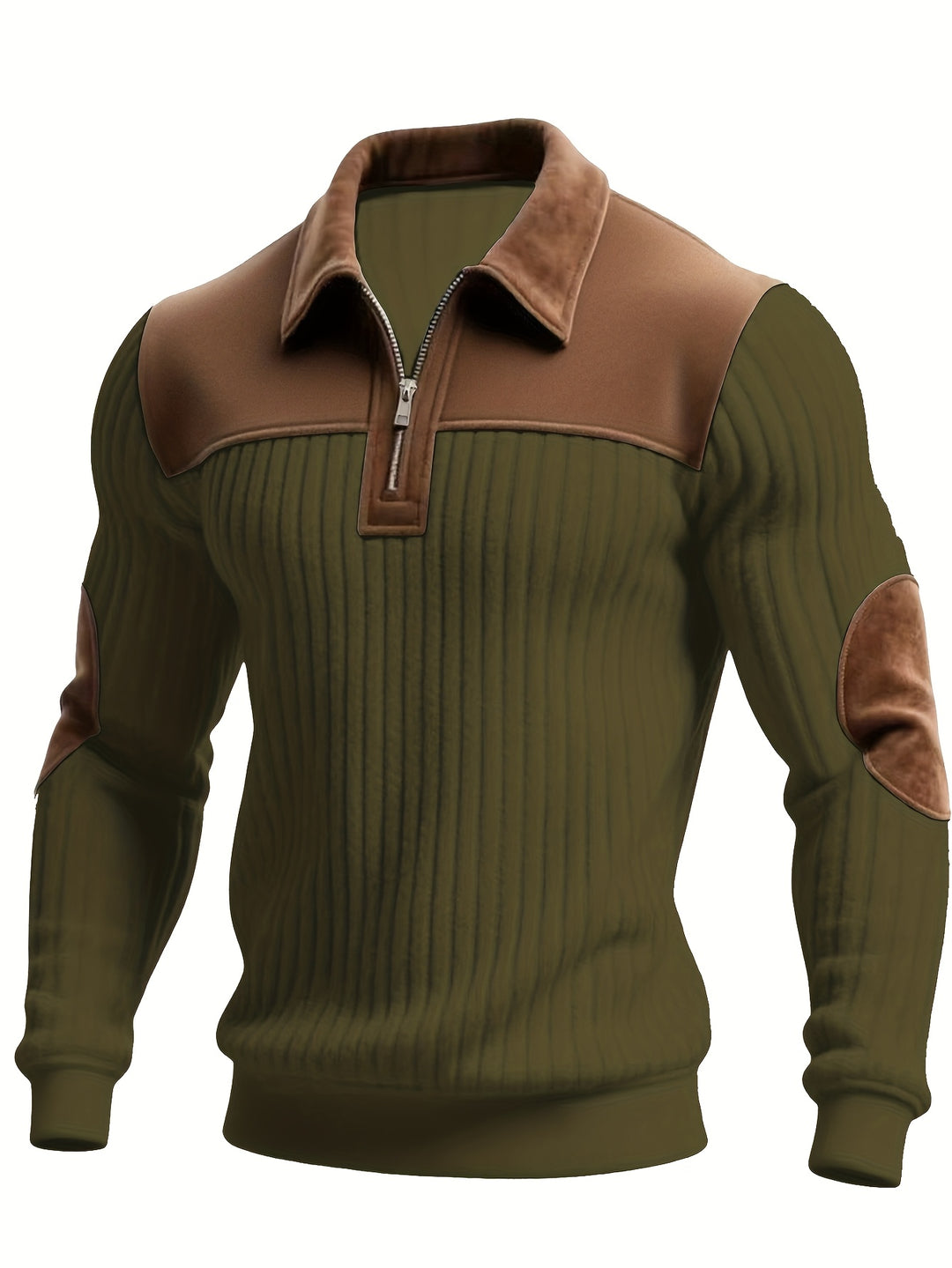 Uwe | Sportlich-eleganter Troyer-Pullover