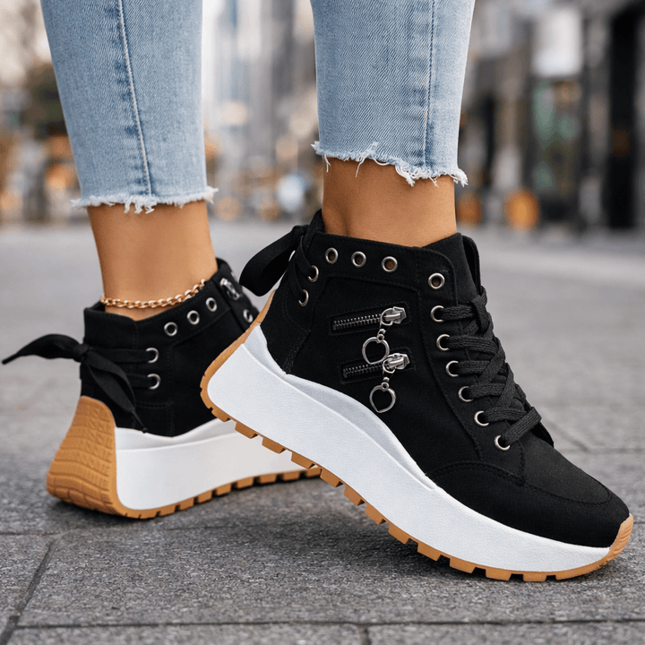 Kerstin | Sportliche High-Top-Sneaker
