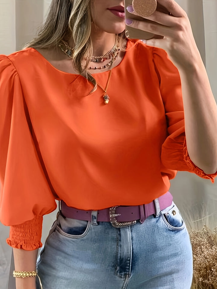 Adelina | Elegante Ballonarm-Bluse