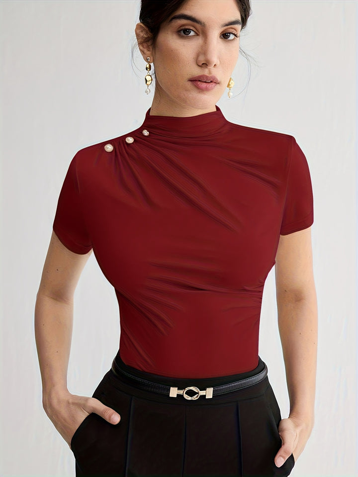 Annelie | Elegantes Kurzarm-Top