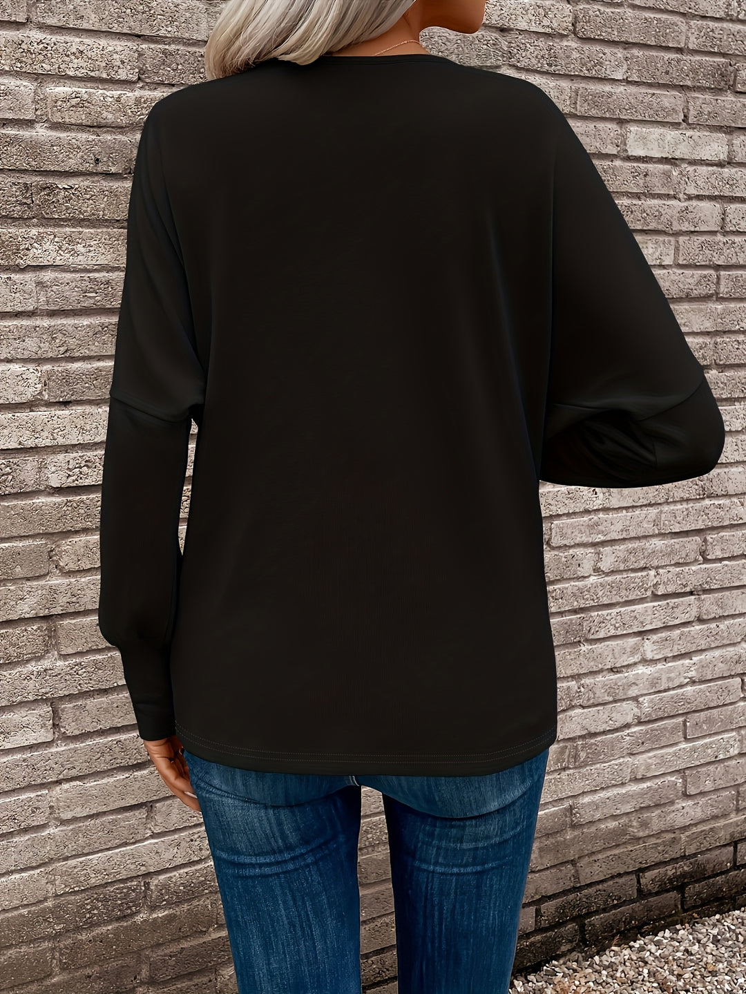 Ute | Lässiges Langarmshirt