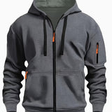 Hagen | Sportliche Kapuzenjacke mit Reißverschluss