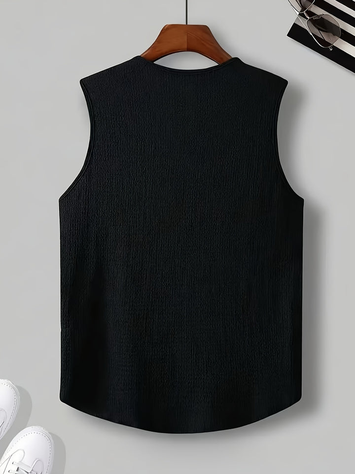 Tilman | Lässiges Ärmelloses Tanktop