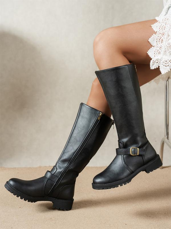Waltraud | Zeitlose Stiefel mit Blockabsatz