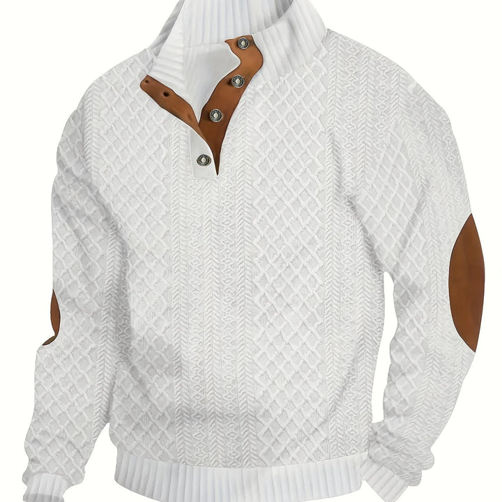 Volkmar | Strukturierter Stehkragen-Pullover
