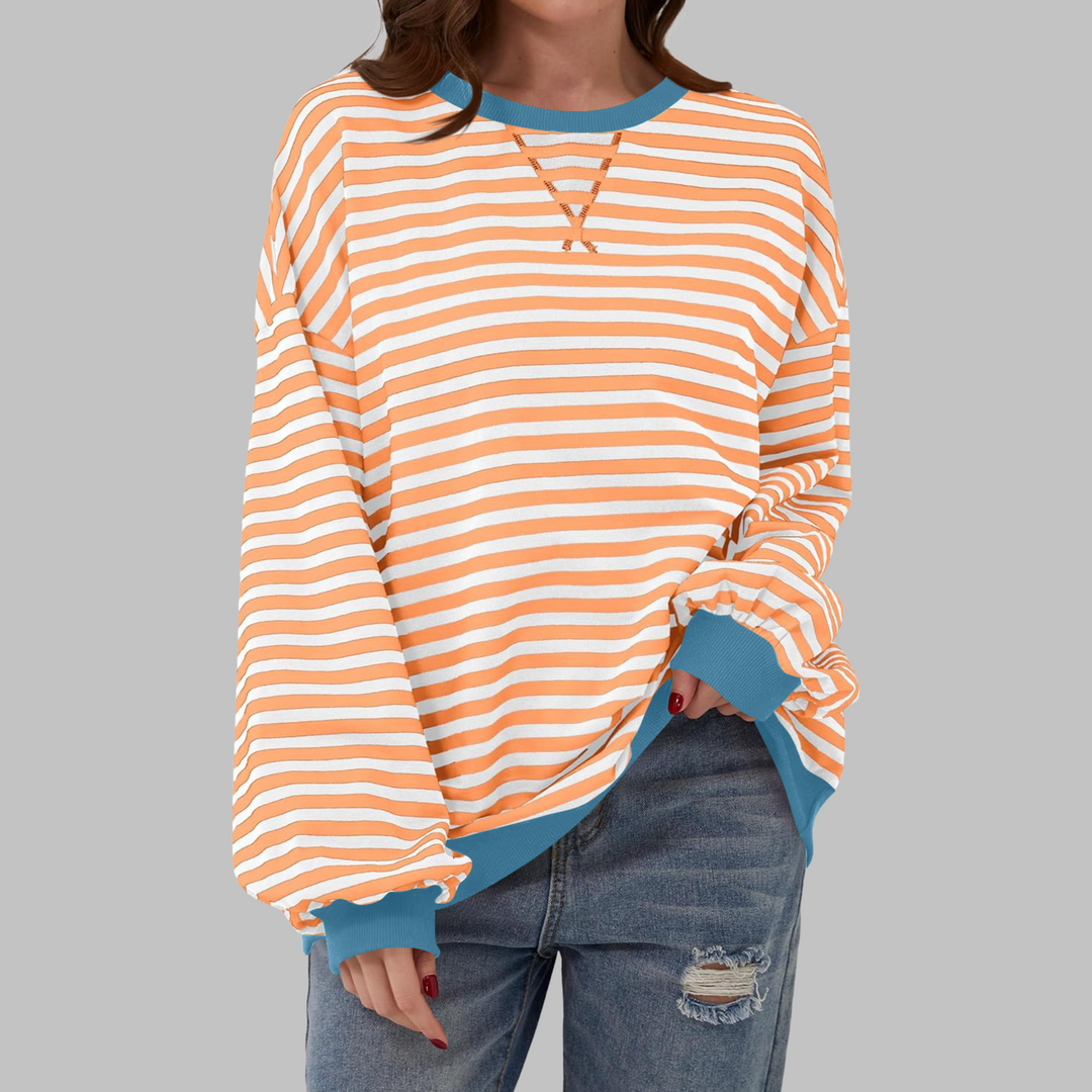 Svea | Legeres Ringel-Sweatshirt