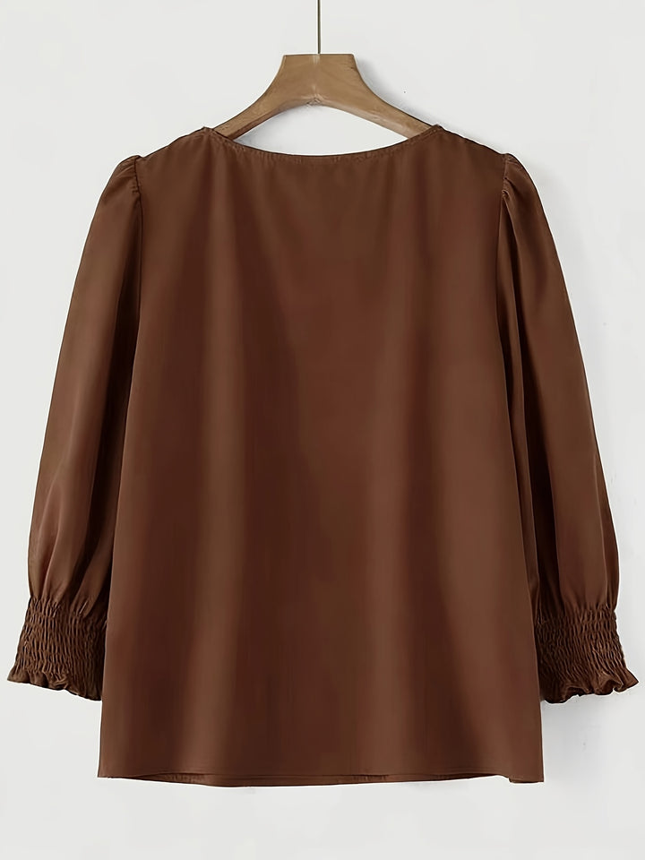 Adelina | Elegante Ballonarm-Bluse