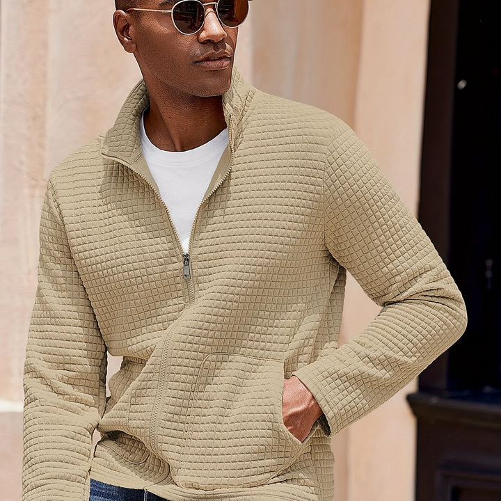 Heinrich | Sportliche Zip-Jacke mit Struktur