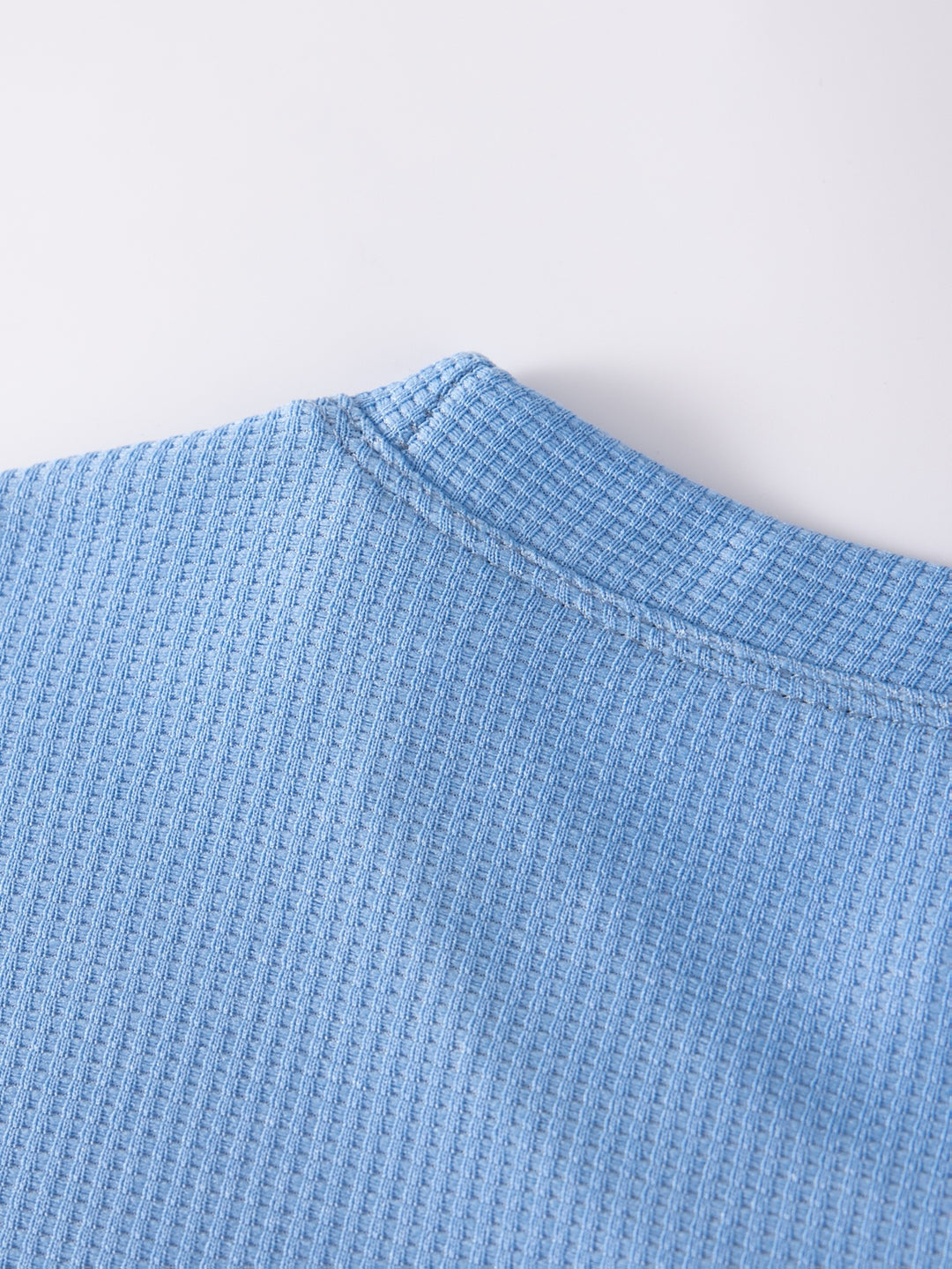 Kai | Strukturiertes Langarmshirt mit Waffelmuster