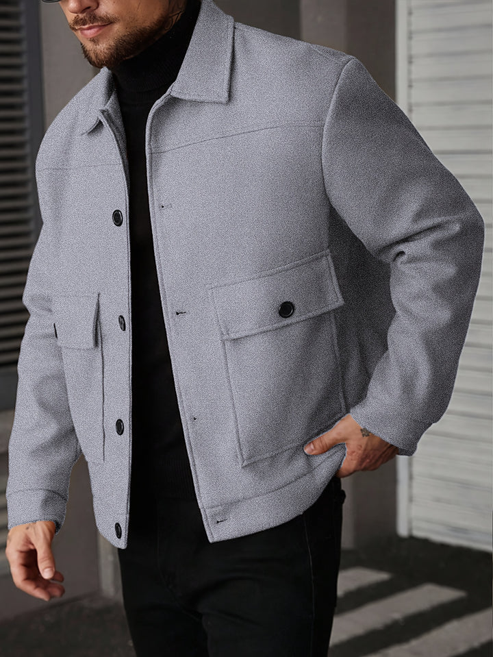 Christoph | Vielseitige Herrenjacke im Hemdstil