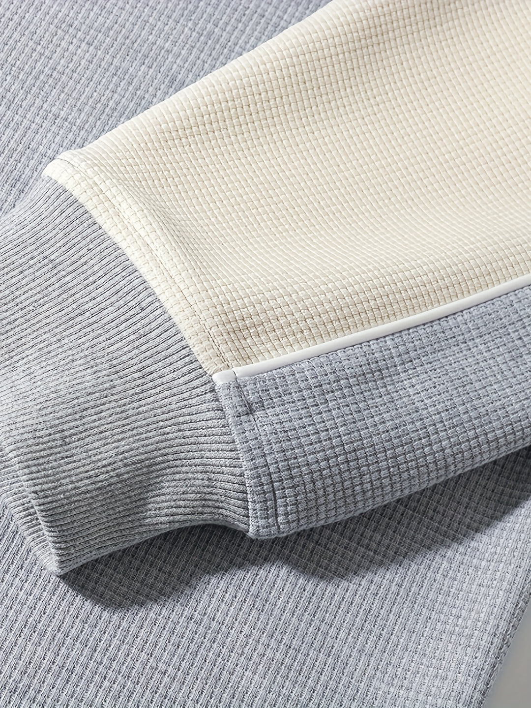 Martin | Sportlich-elegantes Sweatshirt im Zweifarben-Look