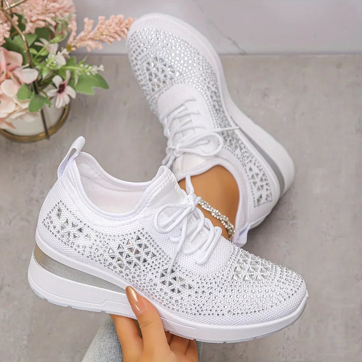 Sonja | Glänzende Komfort-Sneaker