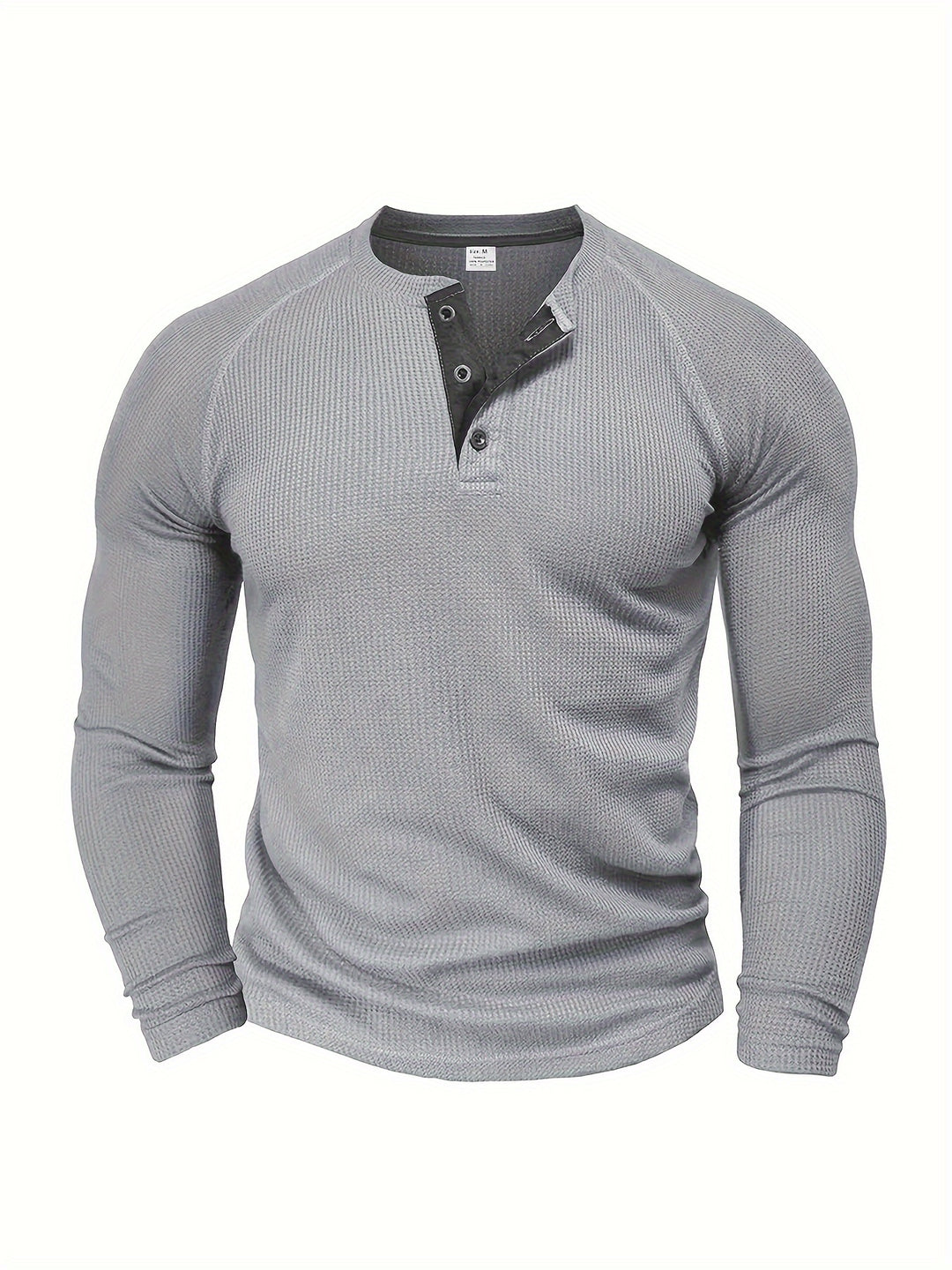 Manuel | Sportlich-eleganter Henley-Pullover