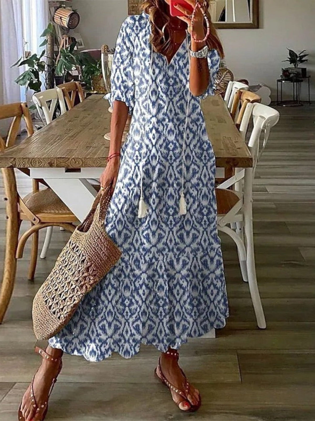 Carla | Luftiges Sommerkleid im Boho-Stil