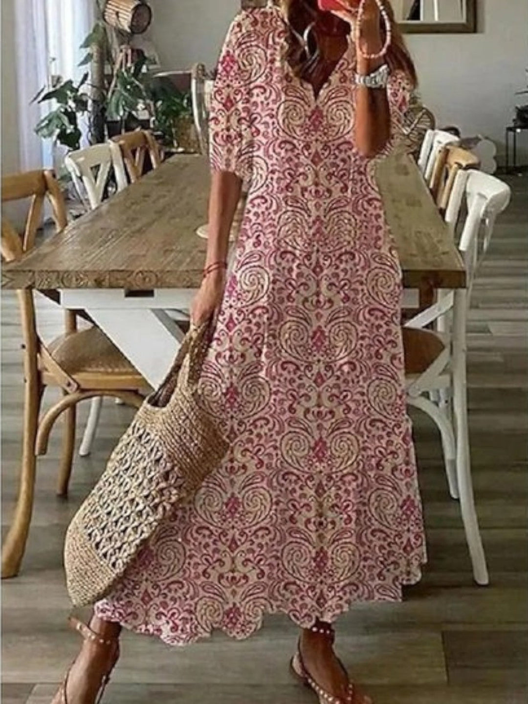 Carla | Luftiges Sommerkleid im Boho-Stil