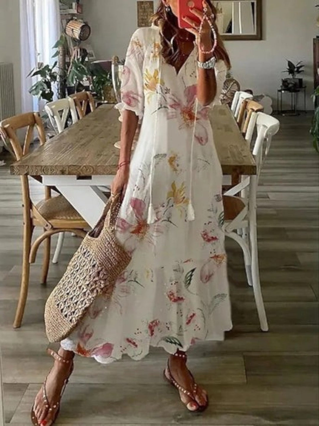 Carla | Luftiges Sommerkleid im Boho-Stil