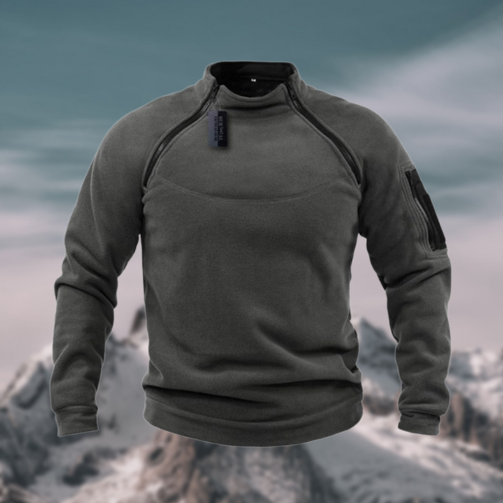 Roland | Sportlicher Halbzip-Pullover mit Stehkragen
