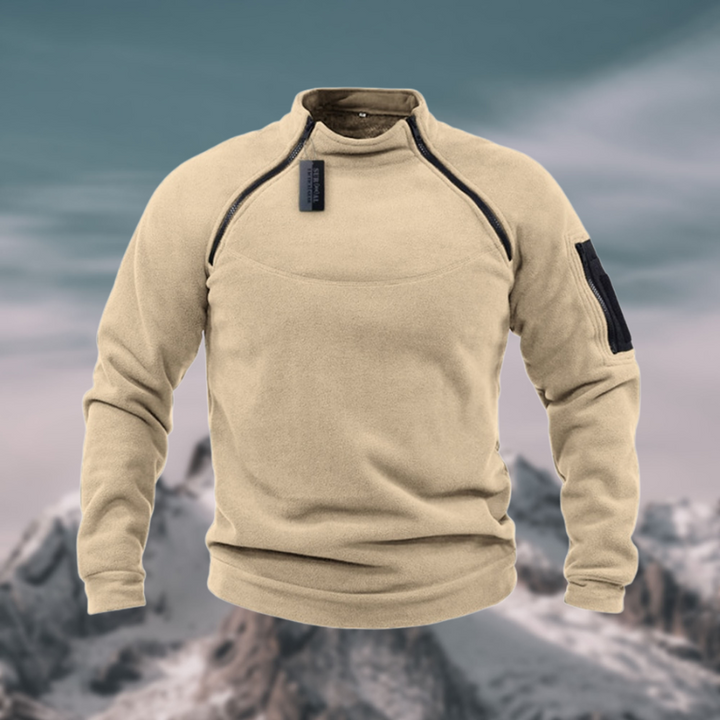Roland | Sportlicher Halbzip-Pullover mit Stehkragen
