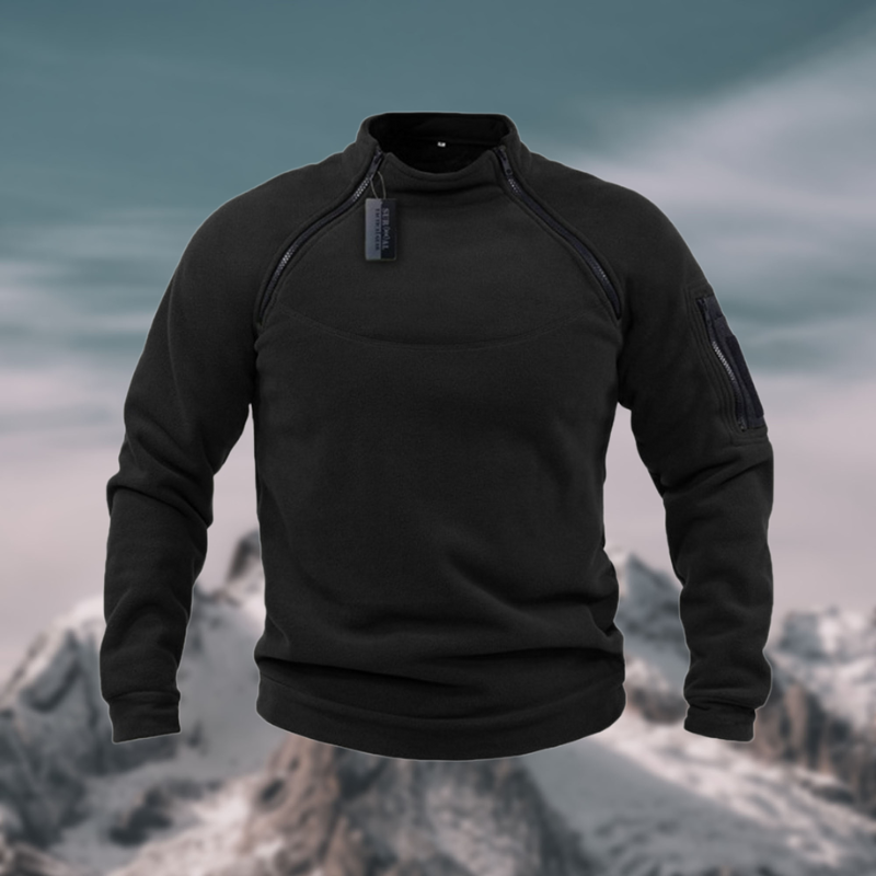 Roland | Sportlicher Halbzip-Pullover mit Stehkragen