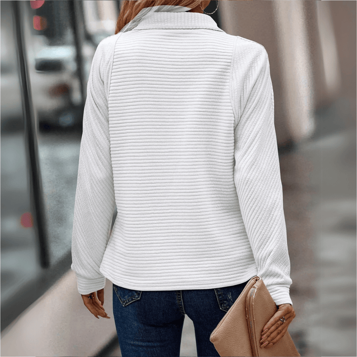 Juliane | Weicher Stehkragen-Pullover