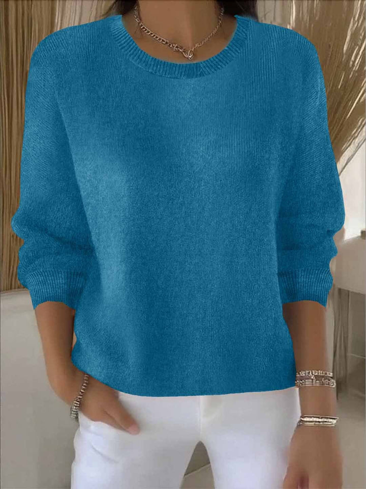 Traudel | Weicher Rundhals-Pullover