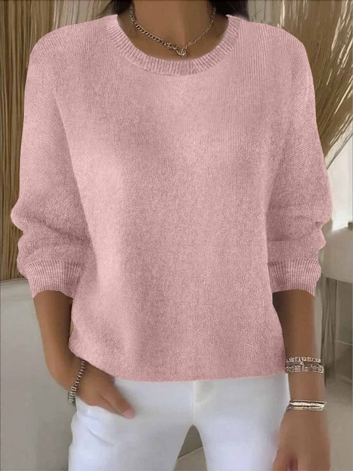 Traudel | Weicher Rundhals-Pullover