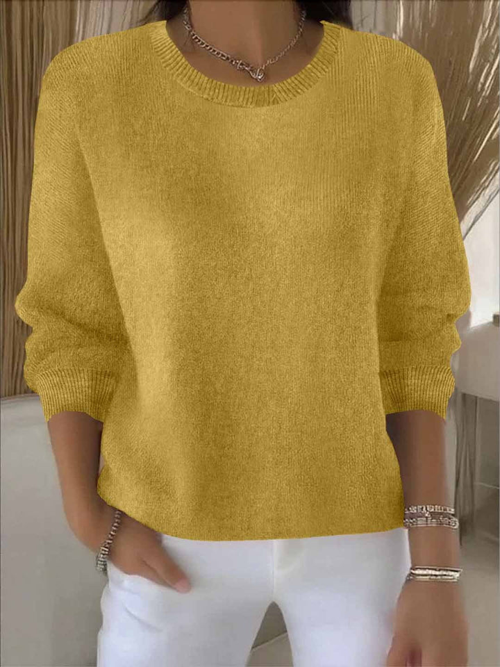 Traudel | Weicher Rundhals-Pullover