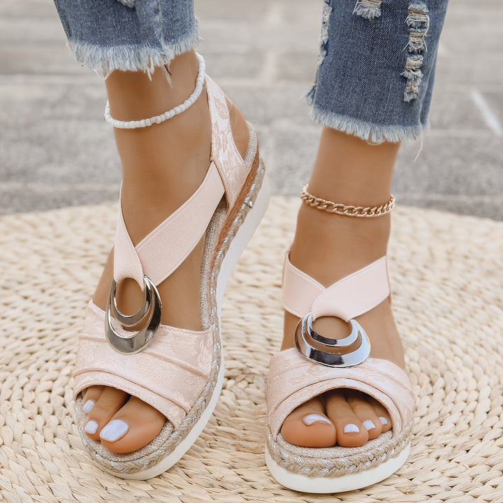 Mathilda | Elegante Keil-Sandalen