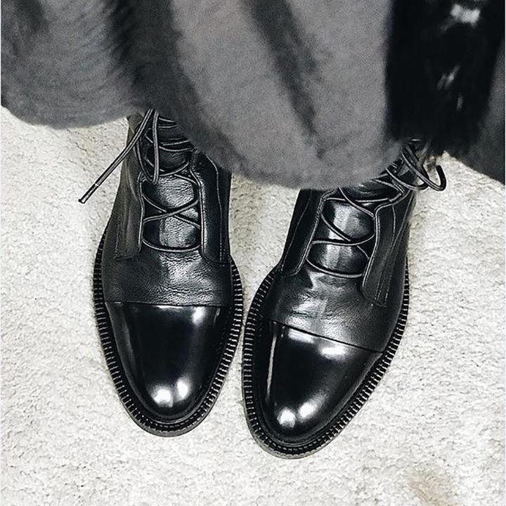 Helma | Elegante Schnür-Stiefeletten