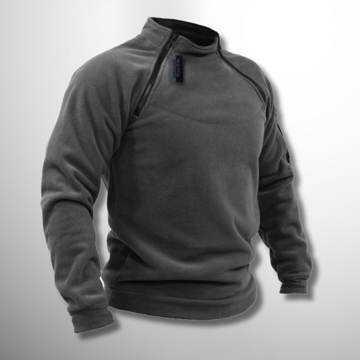 Roland | Sportlicher Halbzip-Pullover mit Stehkragen