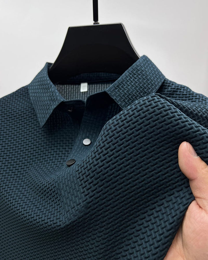 Roland | Elegantes Struktur-Poloshirt