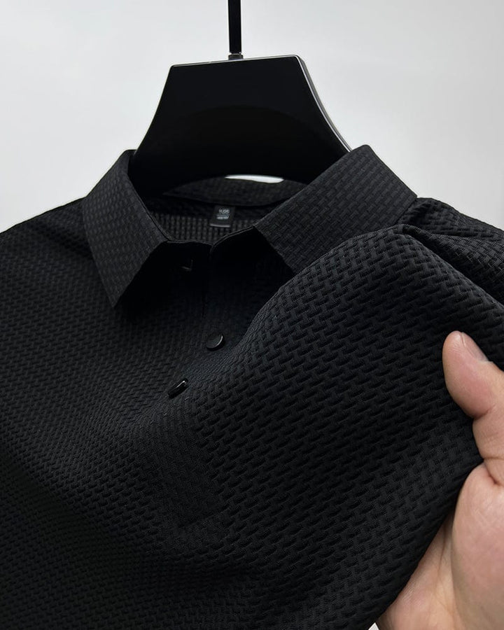 Roland | Elegantes Struktur-Poloshirt