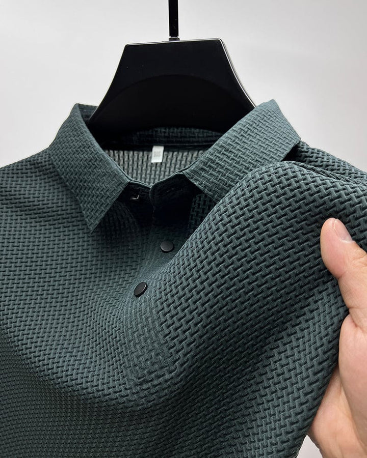 Roland | Elegantes Struktur-Poloshirt