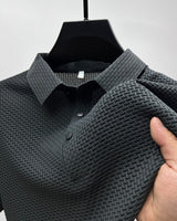Roland | Elegantes Struktur-Poloshirt