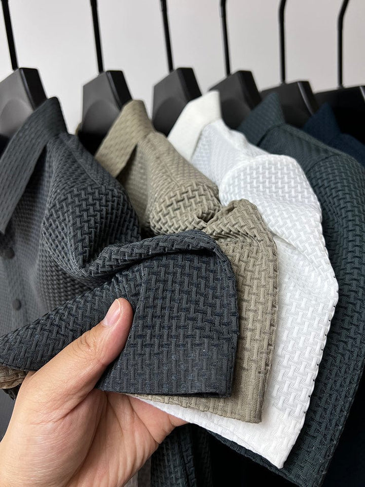 Roland | Elegantes Struktur-Poloshirt