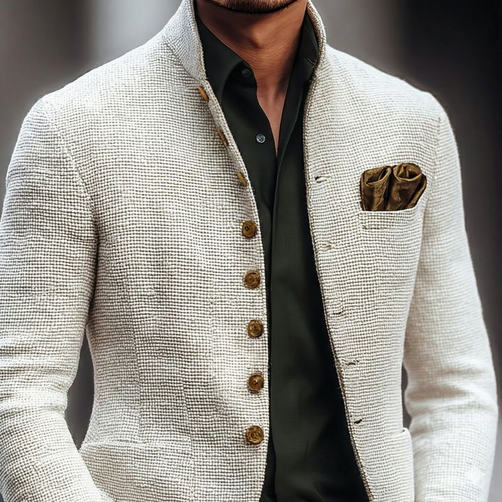 Theo | Eleganter Cardigan mit Knopfleiste