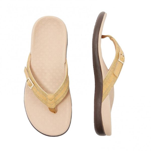 Theresia | Bequeme Zehensteg-Sandalen mit Fußbett