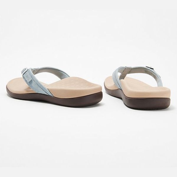 Theresia | Bequeme Zehensteg-Sandalen mit Fußbett