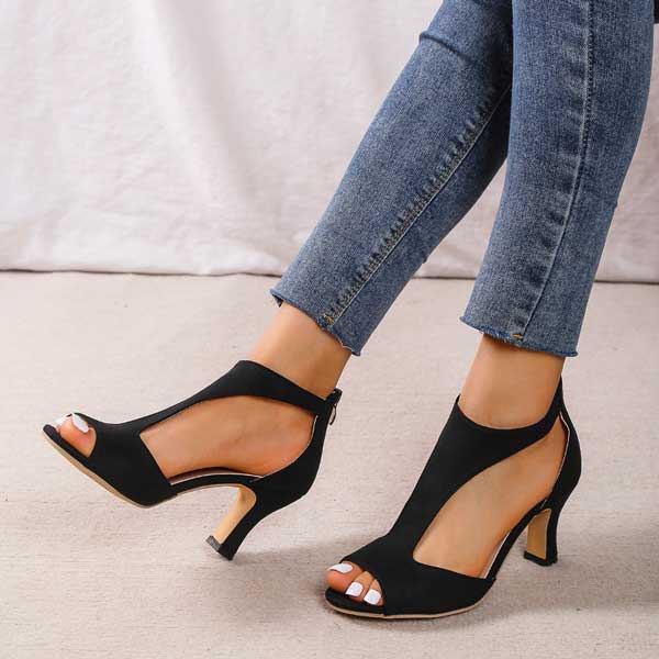 Antonia | Elegante Sandaletten mit Absatz