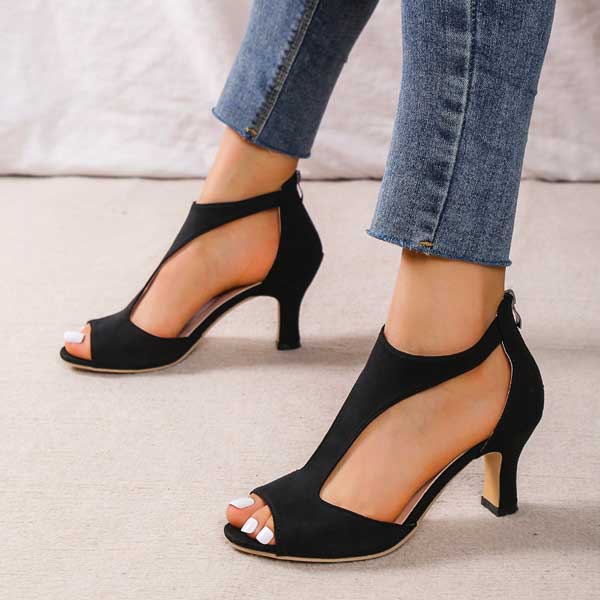 Antonia | Elegante Sandaletten mit Absatz